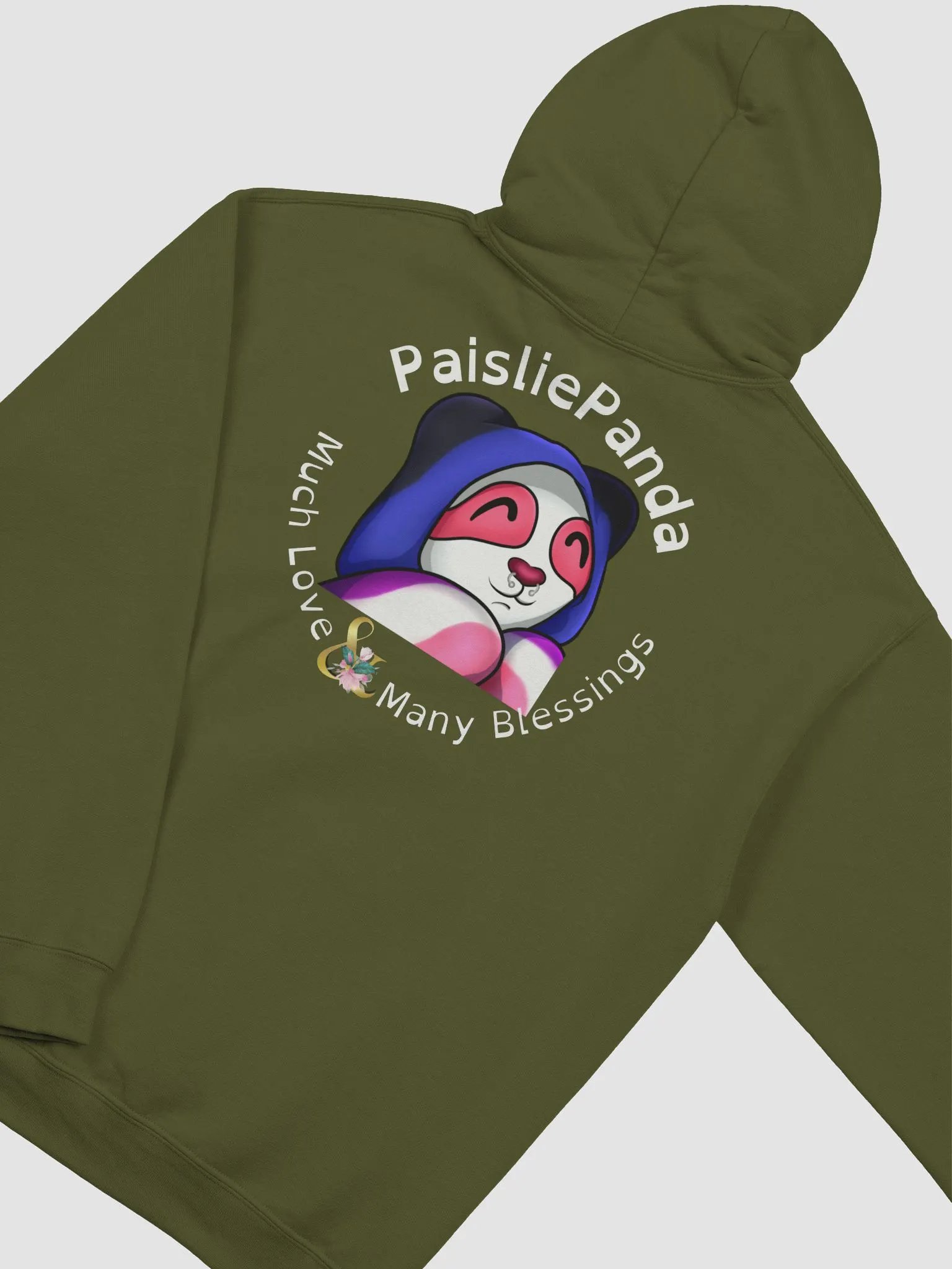 PaisliePanda Cozy Hoodie w/ Light Text product image (36)