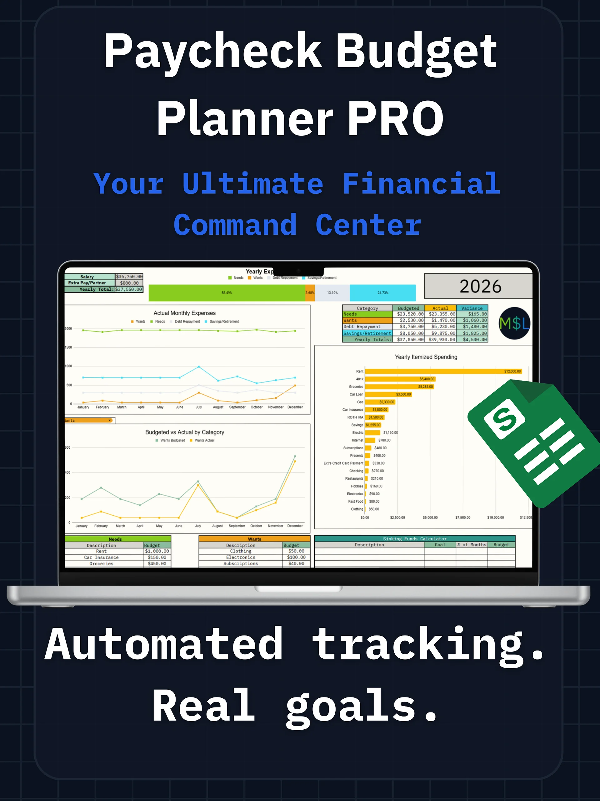 Paycheck Budget Planner Pro product image (1)