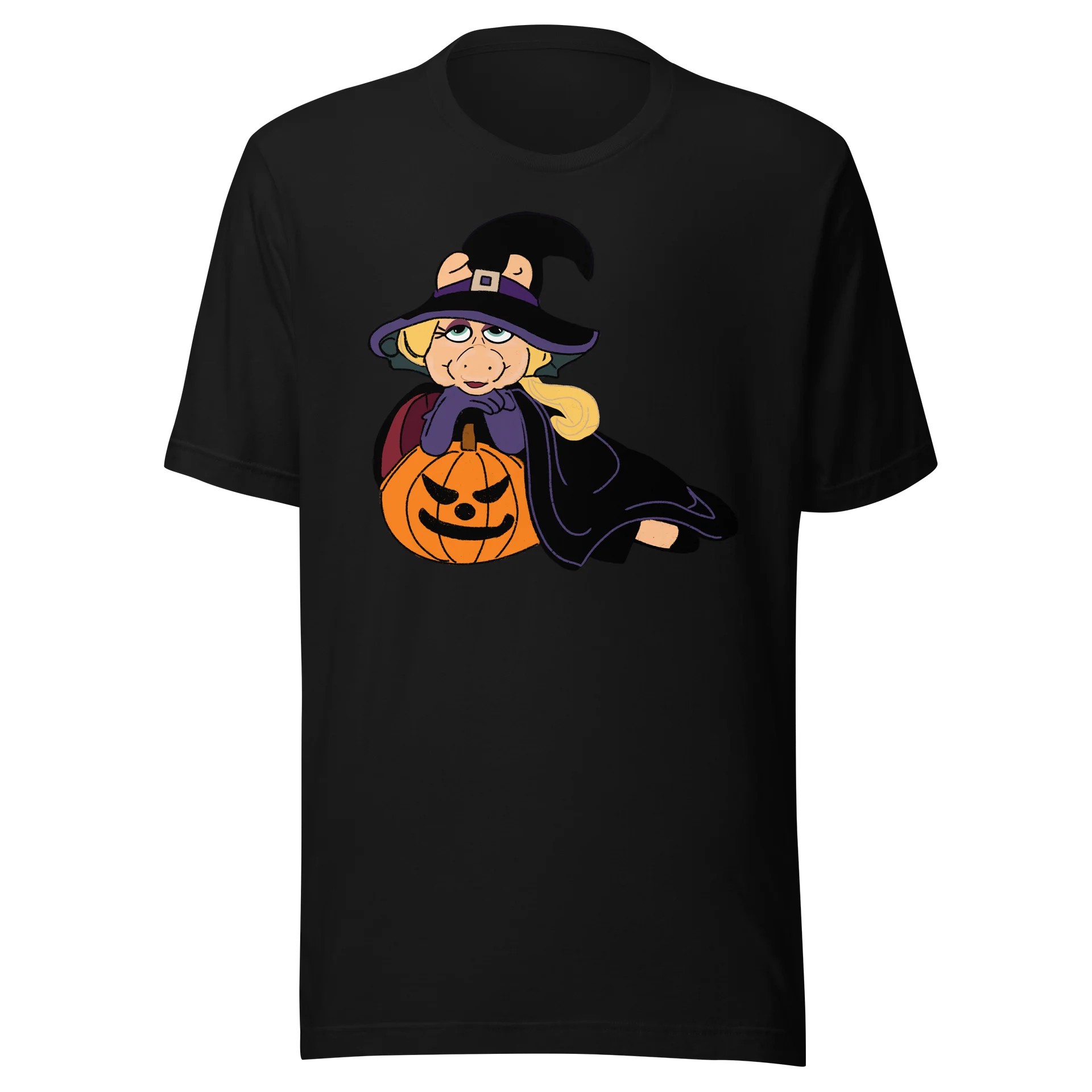 Cute Witch Pumpkin Tee product image (1)