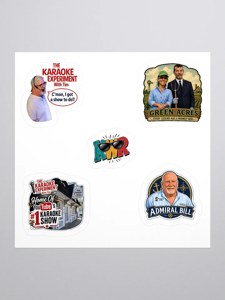 Character Vinyl Sticker Pack 1 product image (2)