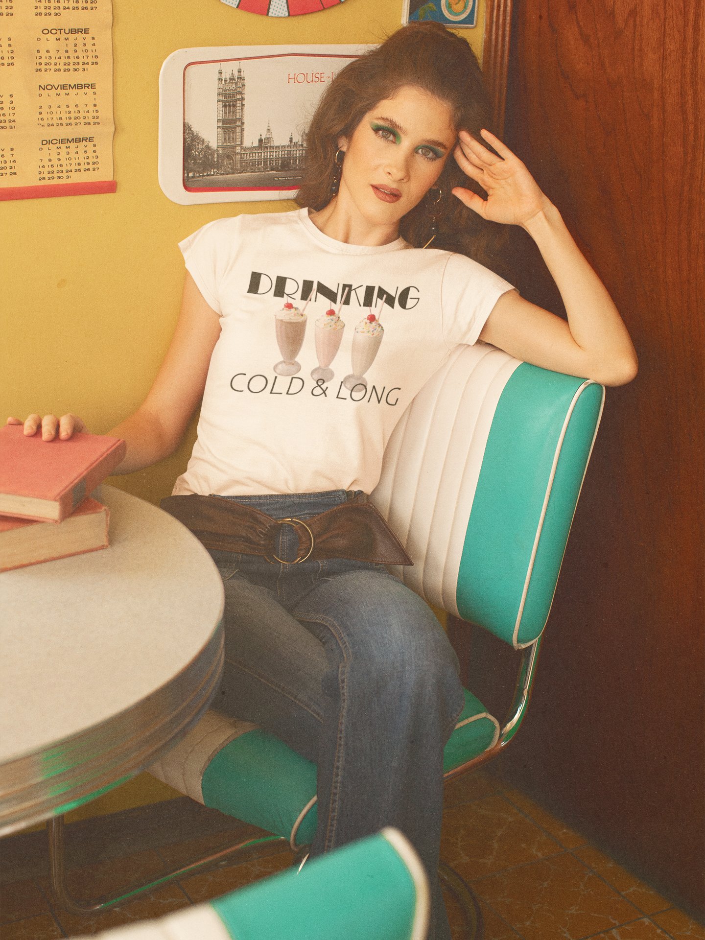 Drinking Milk Shakes T-Shirt product image (1)