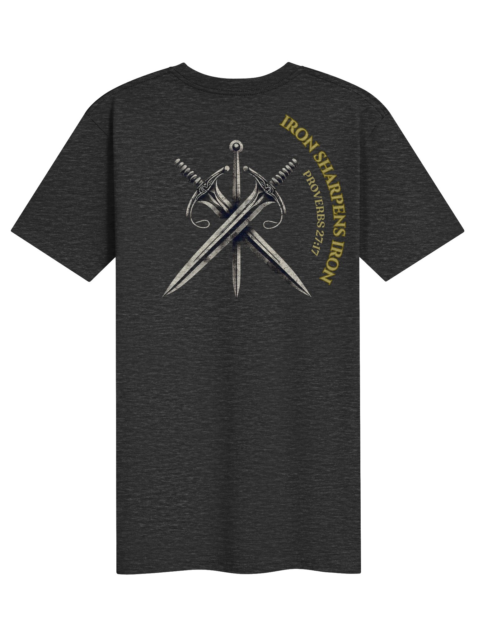 Iron Sharpens Iron Heavyweight Tee + Free 30-Day Prayer Guide product image (5)