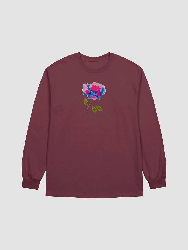Flower Watercolour Long Sleeve T-Shirt product image (2)
