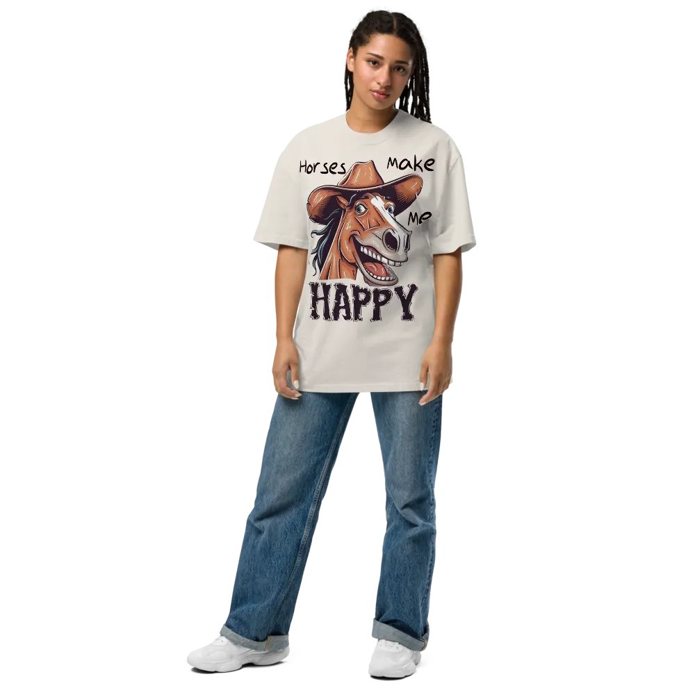 "Happy Trails" Oversized Tee product image (7)