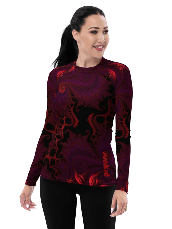 Fractal women's long-sleeved shirt - Mercurial Marrow product image (1)