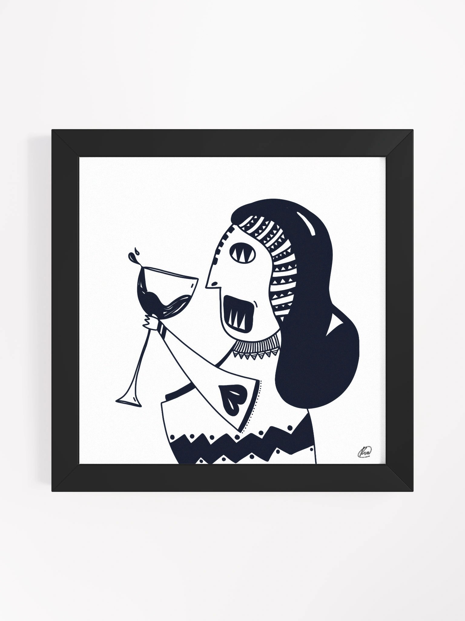 A toast to eternal life (Framed Print) product image (1)