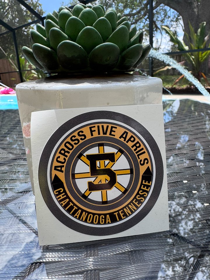 Across Five Aprils: Boston Bruins Sticker product image (1)