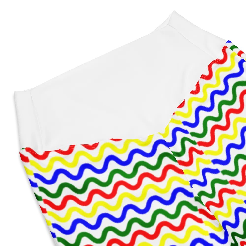 Black History Month Pattern Flare Pants product image (7)