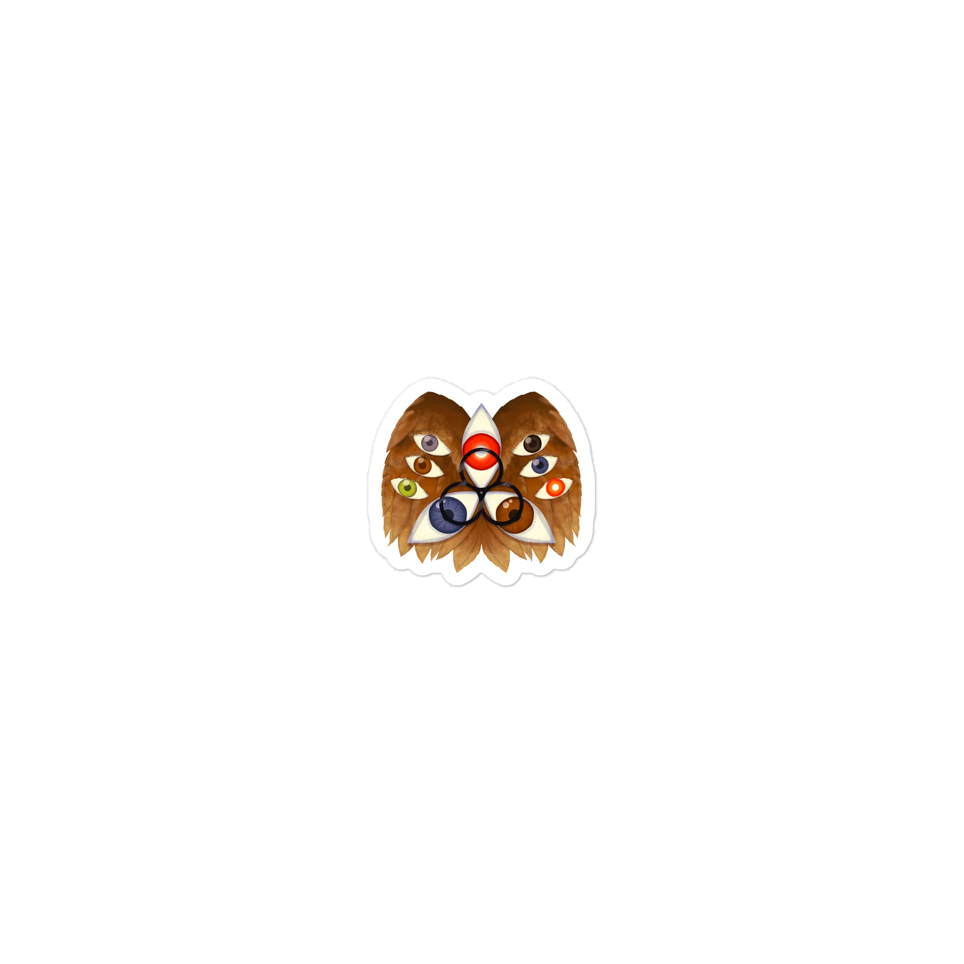 Six Eyes Logo Sticker product image (2)