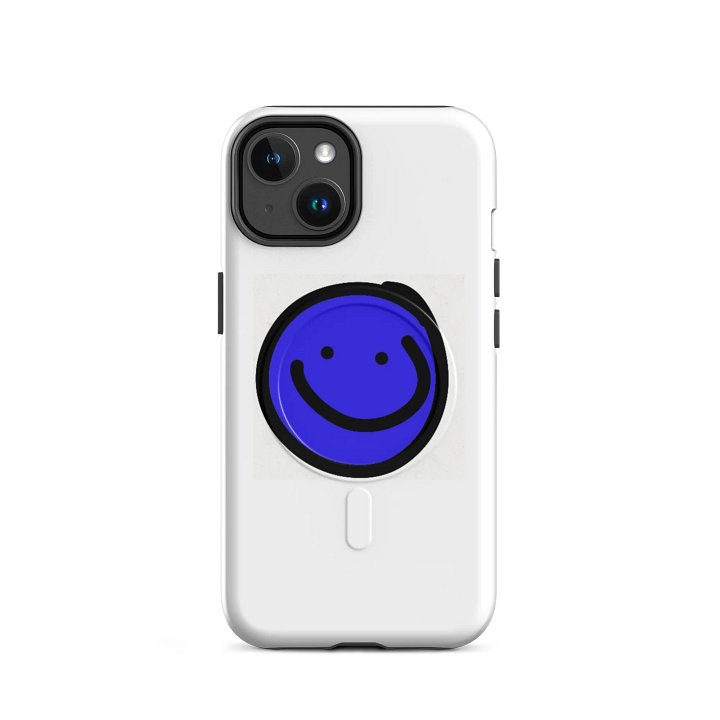 Blue Face MagSafe iPhone Case product image (17)