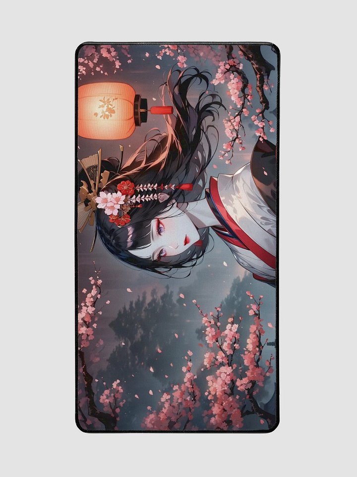 "Forever You" Cherry Blossom Anime Desk Mat - XL Extended Mouse Pad product image (2)