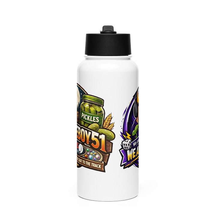 Pickles And Cherry Stainless Steel Water Bottle product image (1)
