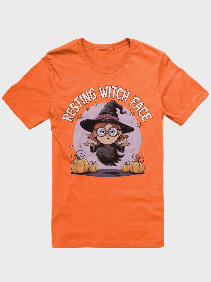 Resting Witch Face Cartoon T-Shirt product image (1)