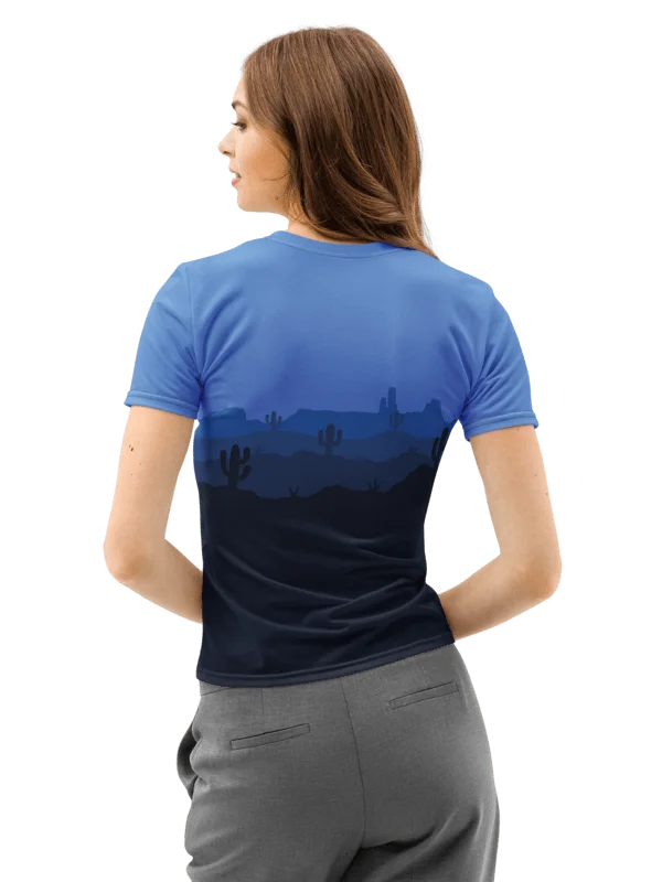 Ladies Cotton Crew T! product image (2)