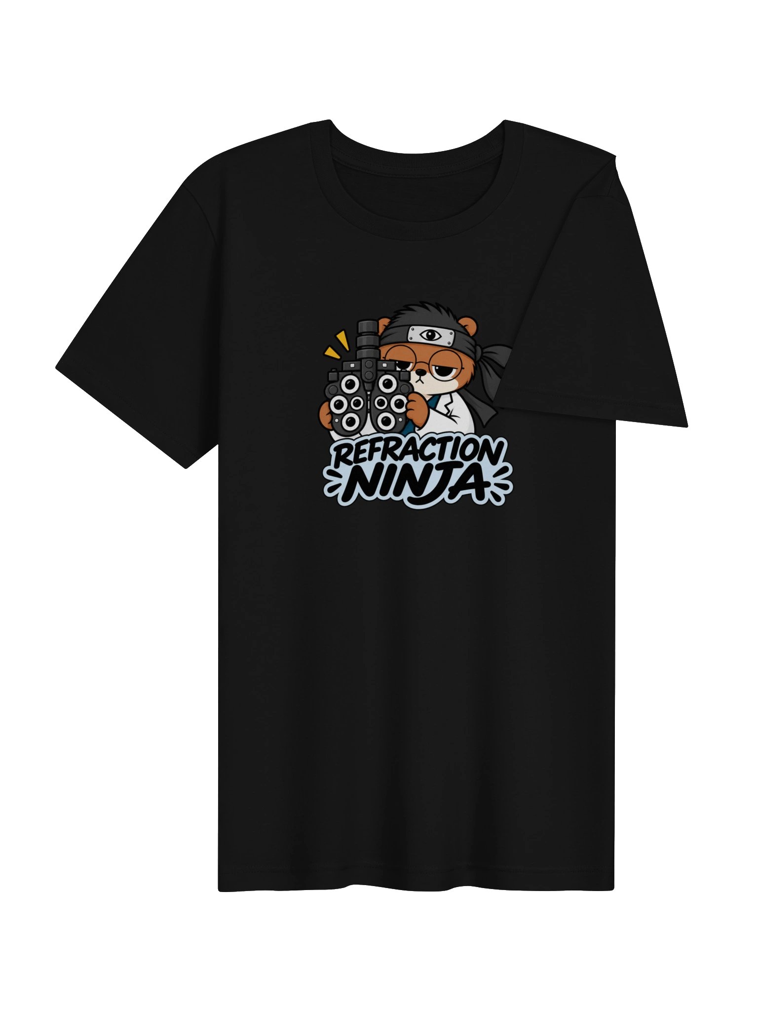 Sleepy Optometrist Refraction Ninja T-Shirt product image (19)