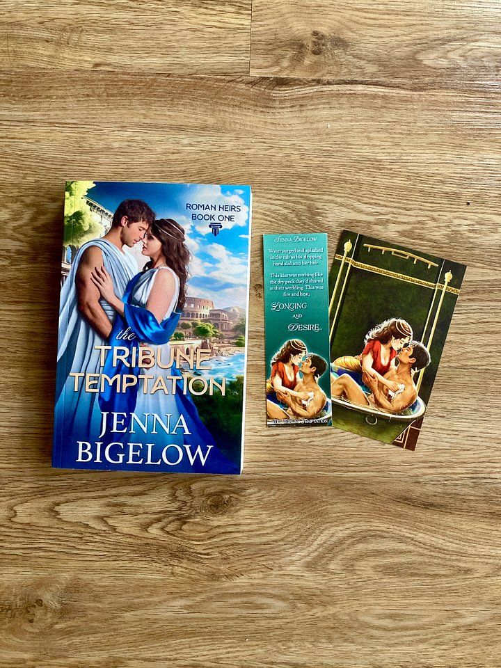 *Signed copy + art print* The Tribune Temptation (Roman Heirs Book 1) product image (1)
