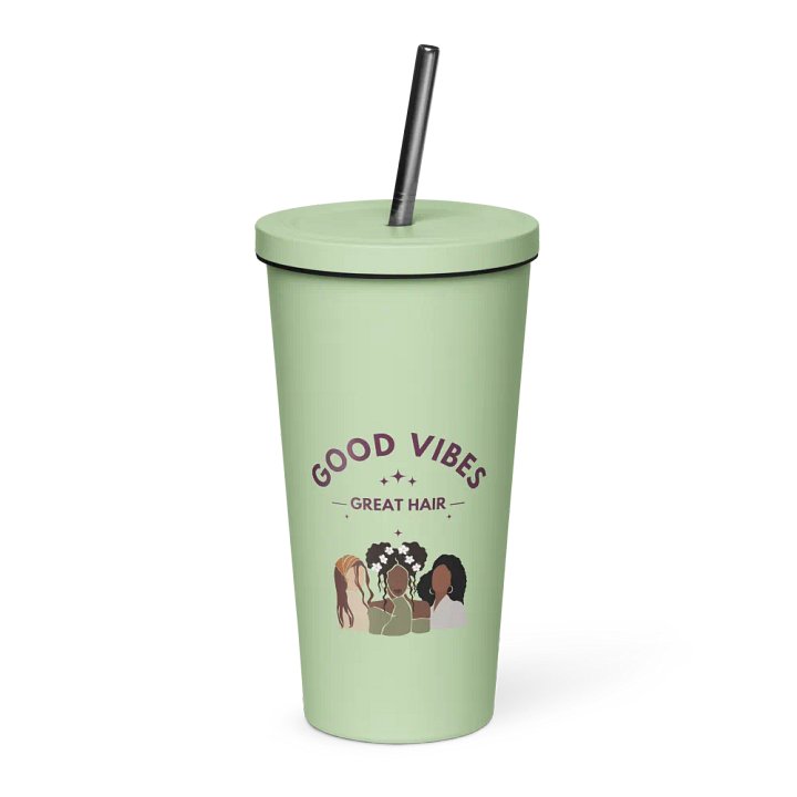 Good Vibes Great Hair Tumbler 20oz product image (1)
