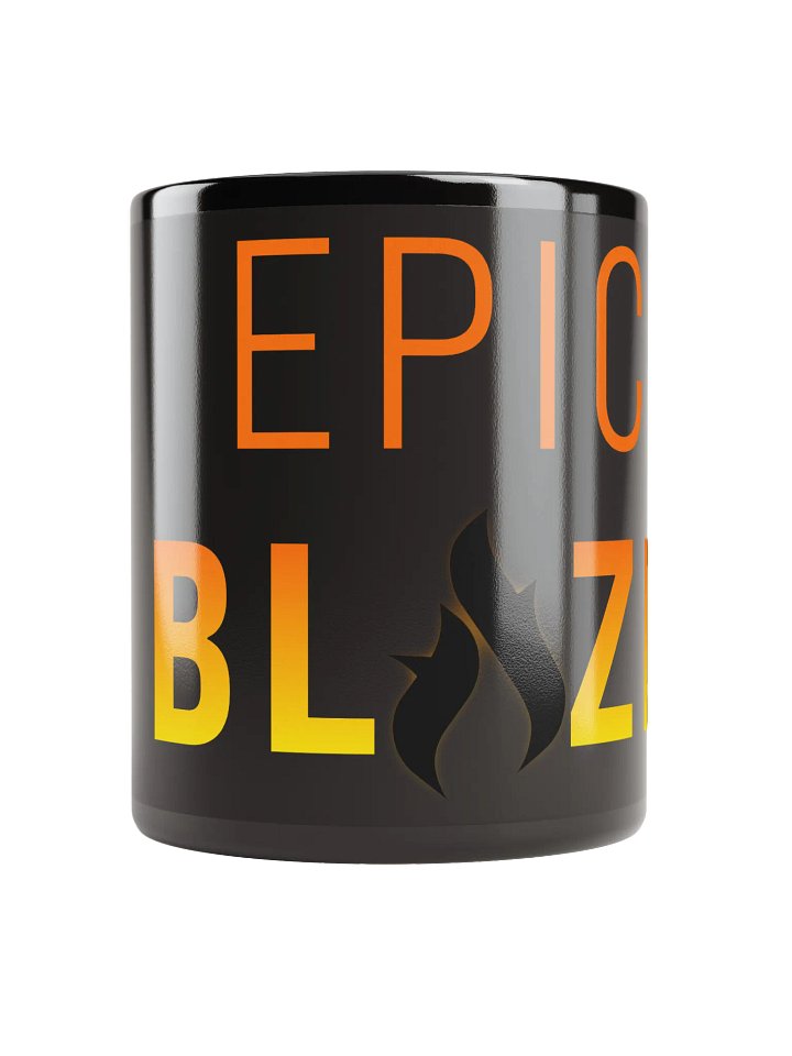 2 Epic 2 Blaze - Black Glossy Mug product image (1)