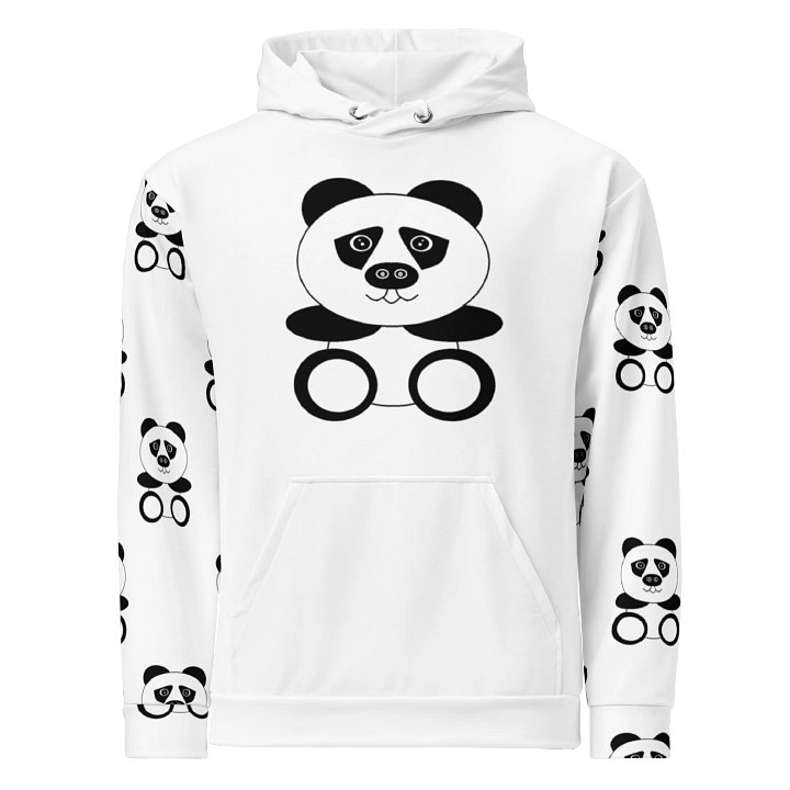 Whimsical Panda Dreams Recycled Hoodie product image (1)