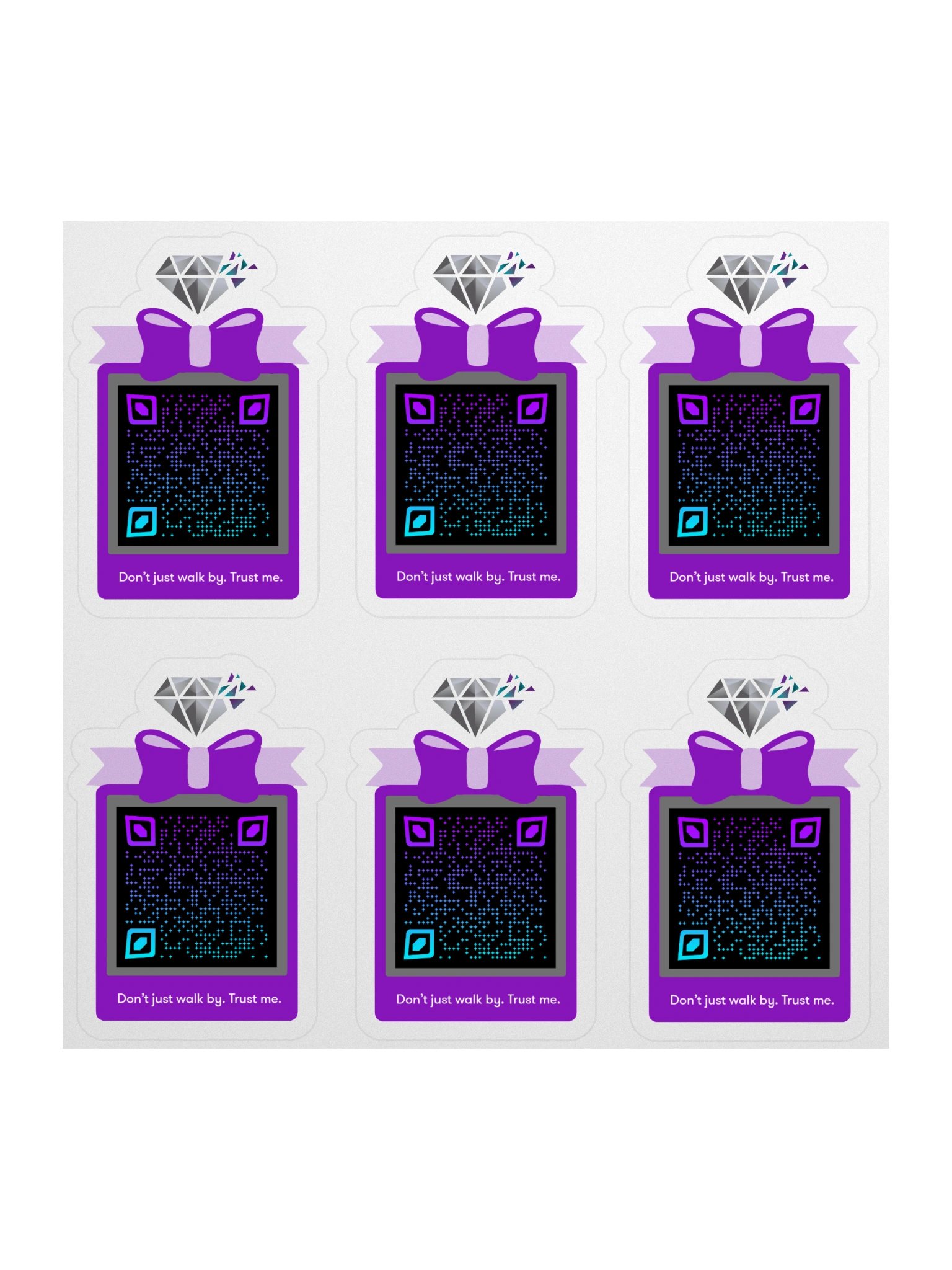 QR Code Sticker Sheet 1 - Multid Store product image (1)