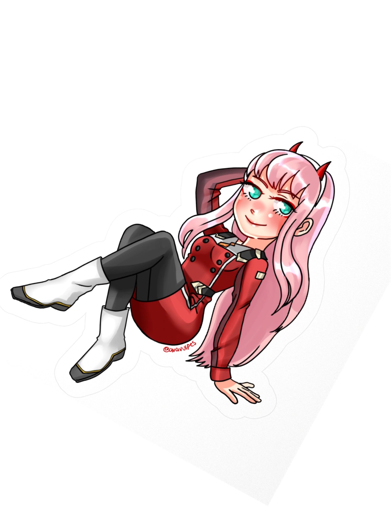 Zero Two Sticker product image (4)