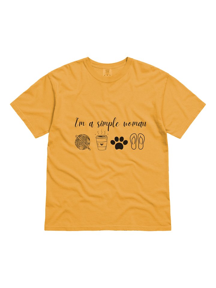 Ladies Crochet Shirt- I'm a simple woman product image (5)