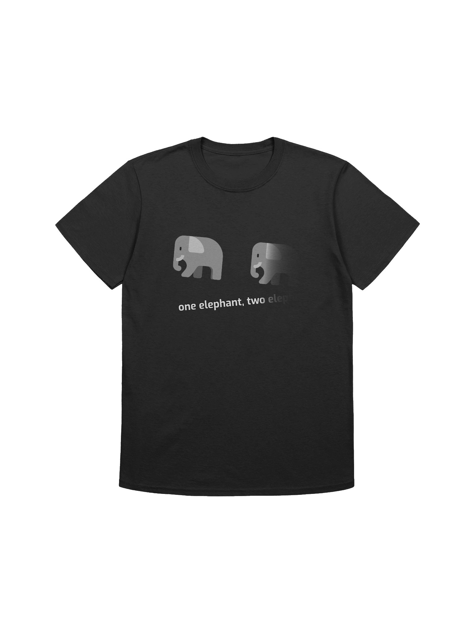 One Elephant, Two Elepha- T-Shirt #4 product image (1)