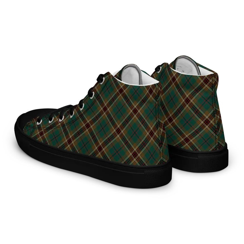 Murphy Tartan Men's High Top Shoes product image (9)