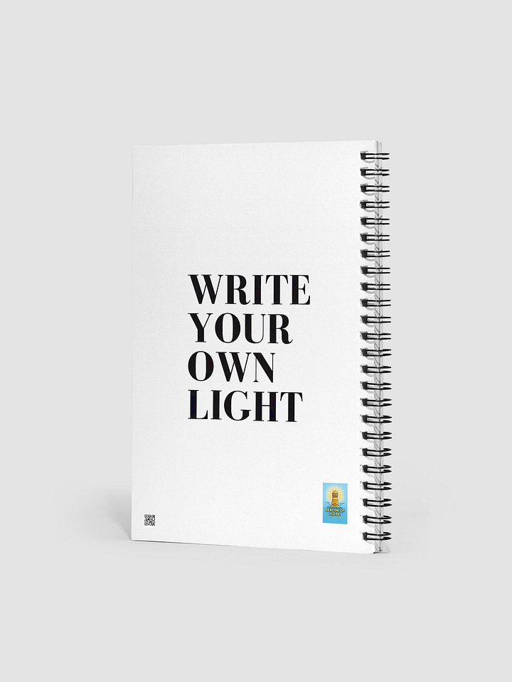 Illuminate Your Thoughts - Spiral Notebook product image (2)