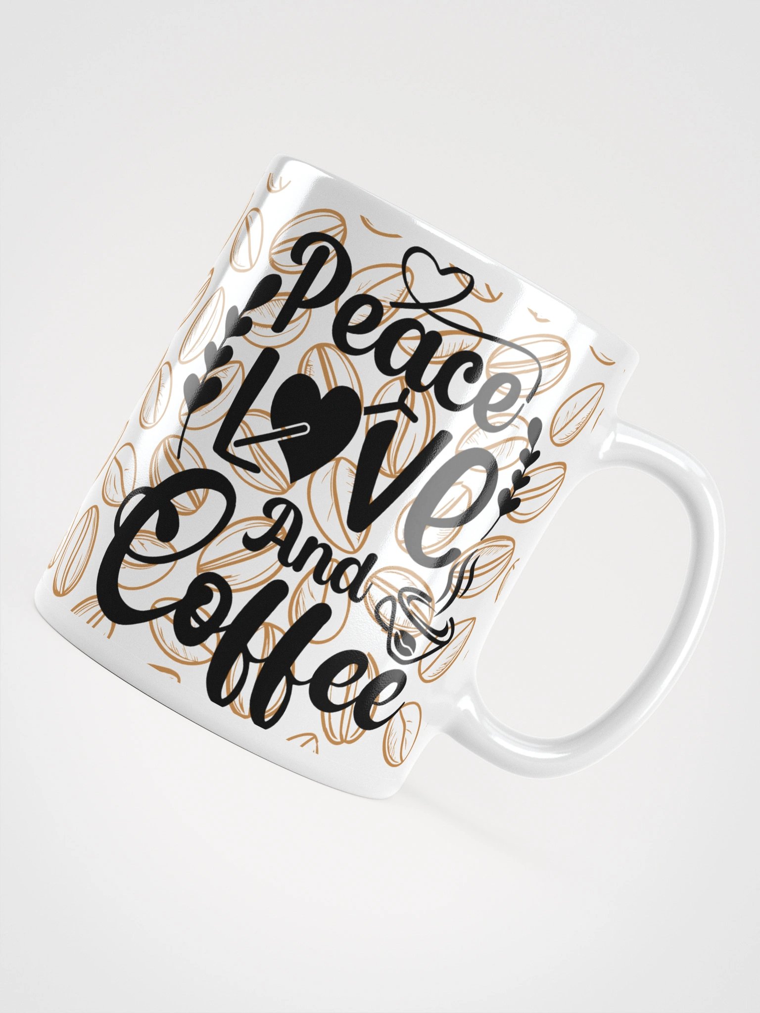 Peace, Love And Coffee Mug product image (4)