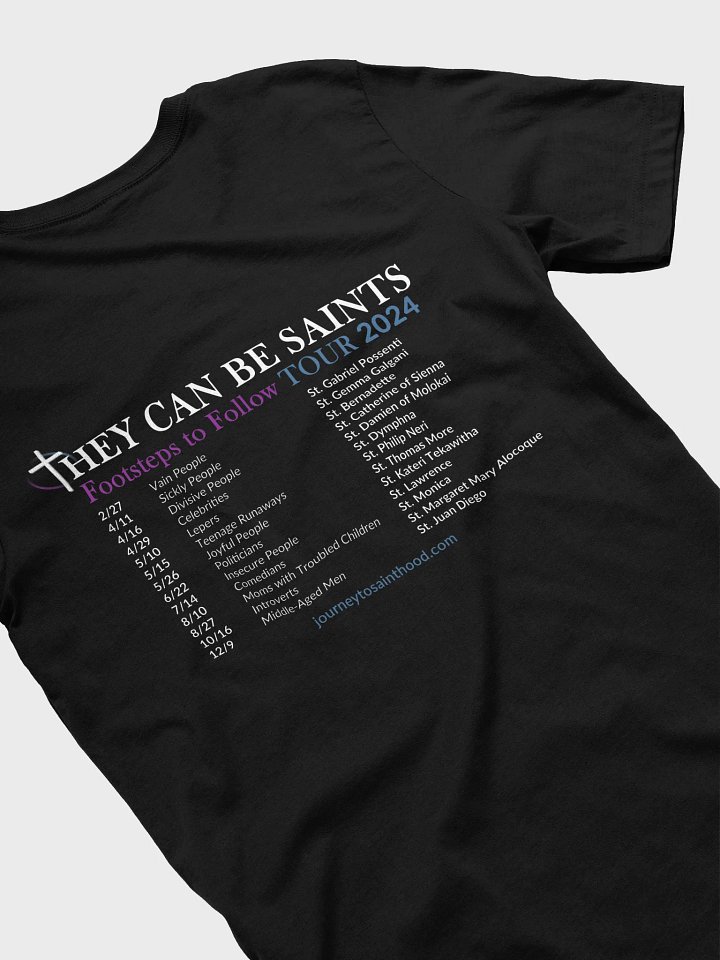Footsteps to Follow 2024 Tour Shirt product image (1)