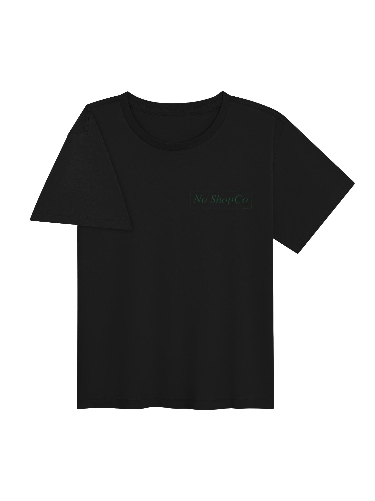 No ShopCo Cotton Heritage Women’s High-Waisted Deep Green Crush the Sheeple Tee product image (15)