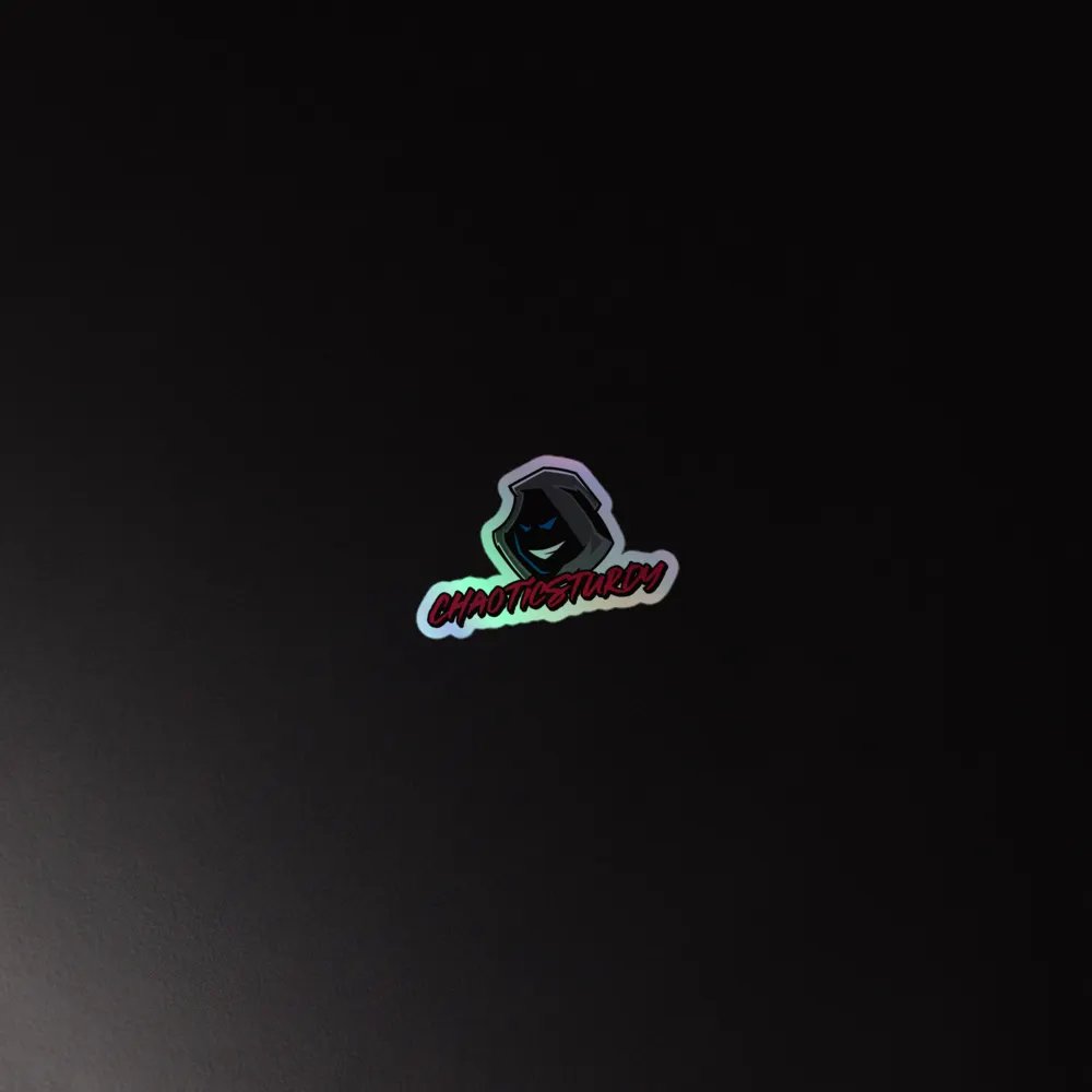 Holographic Logo Sticker product image (4)