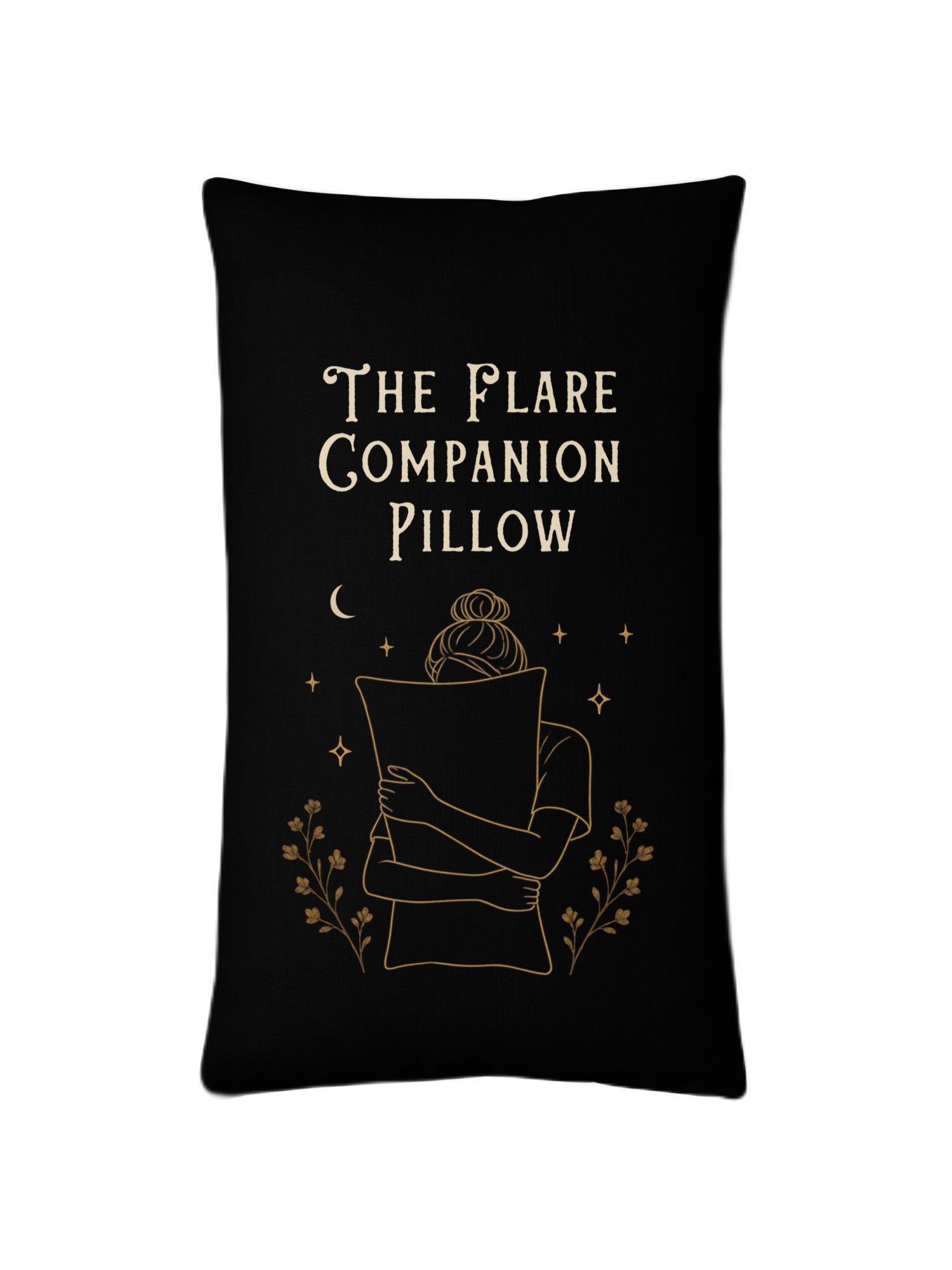 The Flare Companion Pillow | Gothic Chronic Illness Support Pillow product image (1)