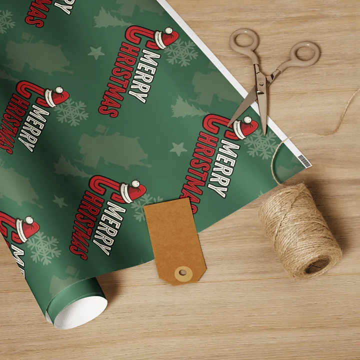 WoR Show Christmas Lettering Down Wrapping Paper product image (2)