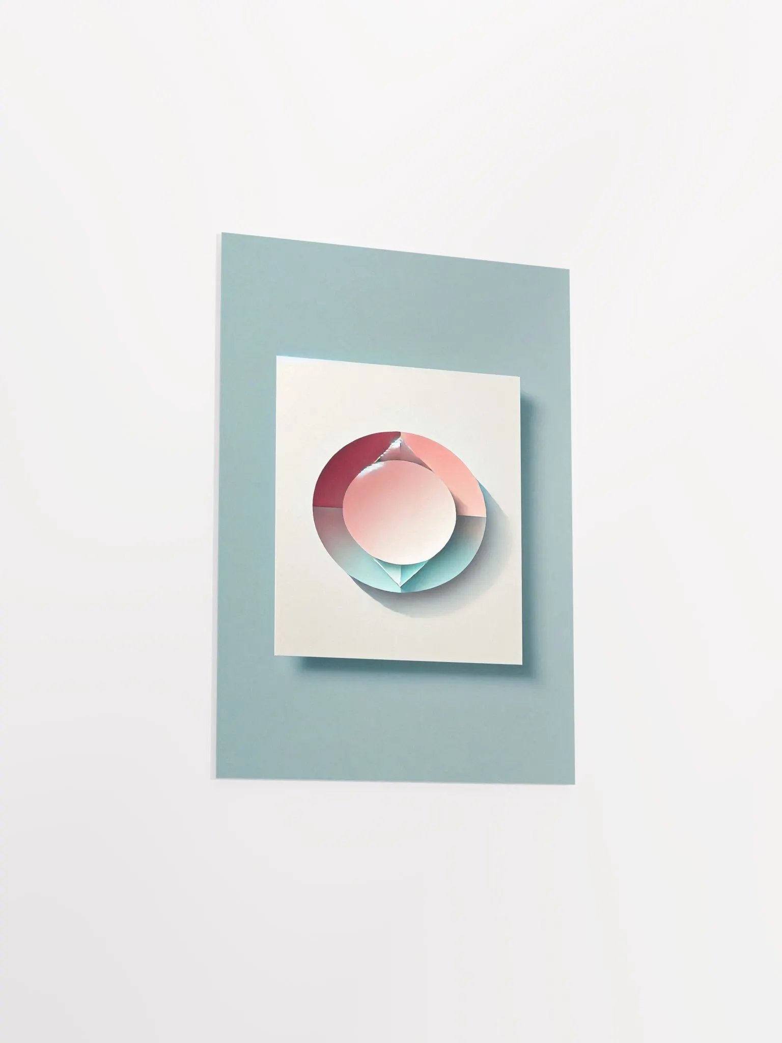 Dimensional Circles Enhanced Matte Poster product image (4)