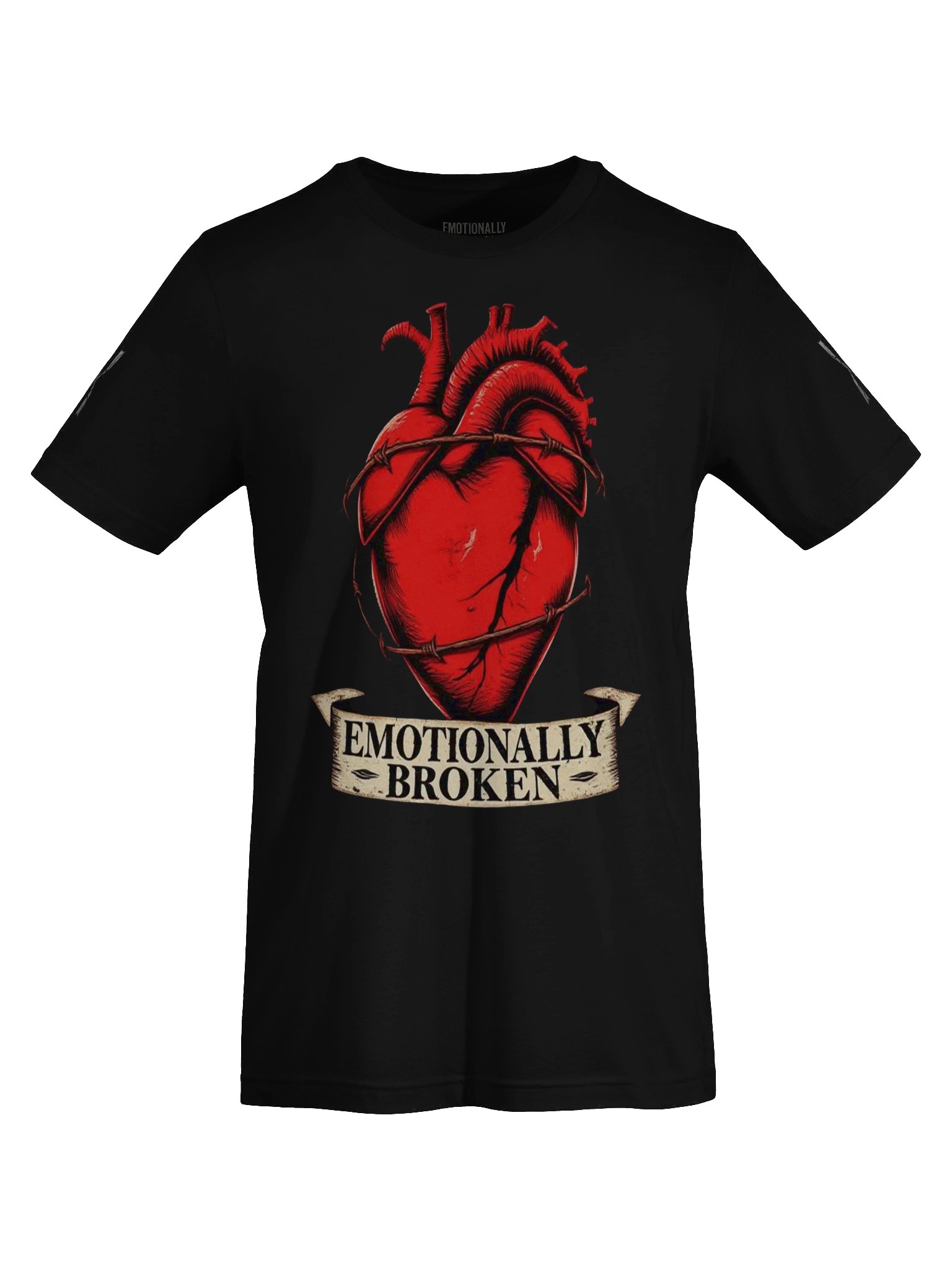 Emotionally Broken Graphic Tee product image (39)