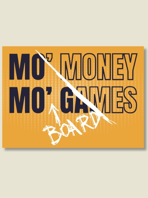90s Graffiti Board Game Room Poster - UNFRAMED product image (1)