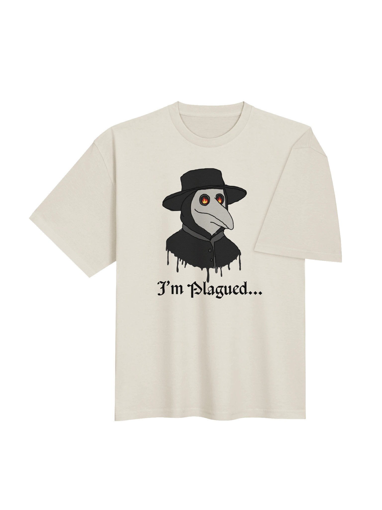 Plagued oversized tee product image (4)