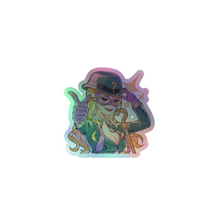 Riddle Me This HOLO Sticker product image (1)