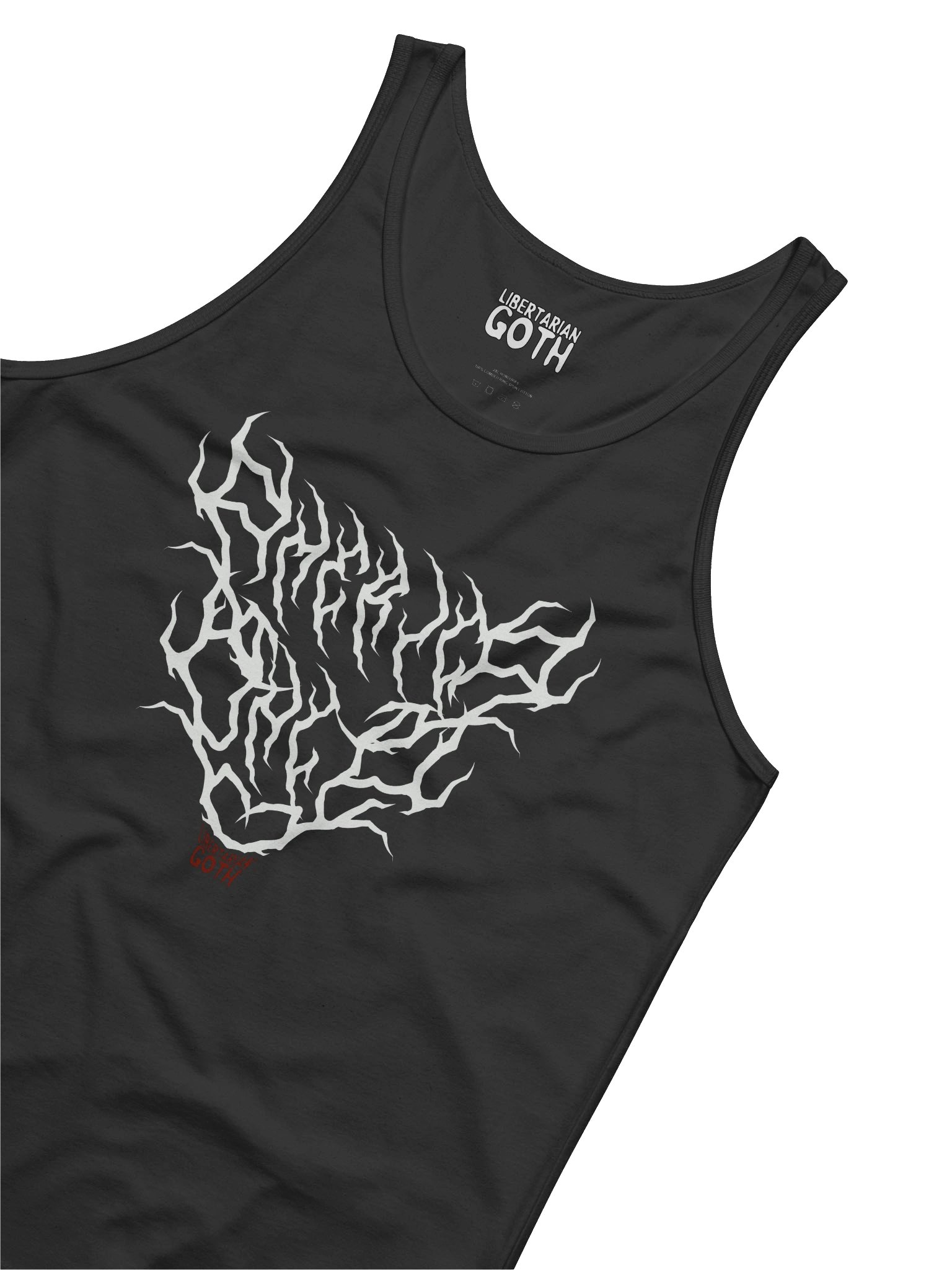America Only Black Metal Tank product image (4)