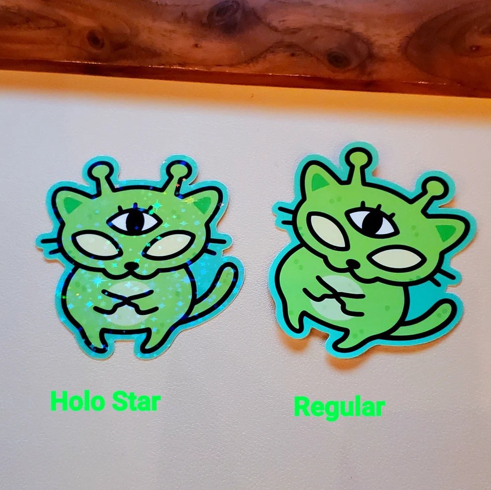 Space Cat Sticker product image (2)