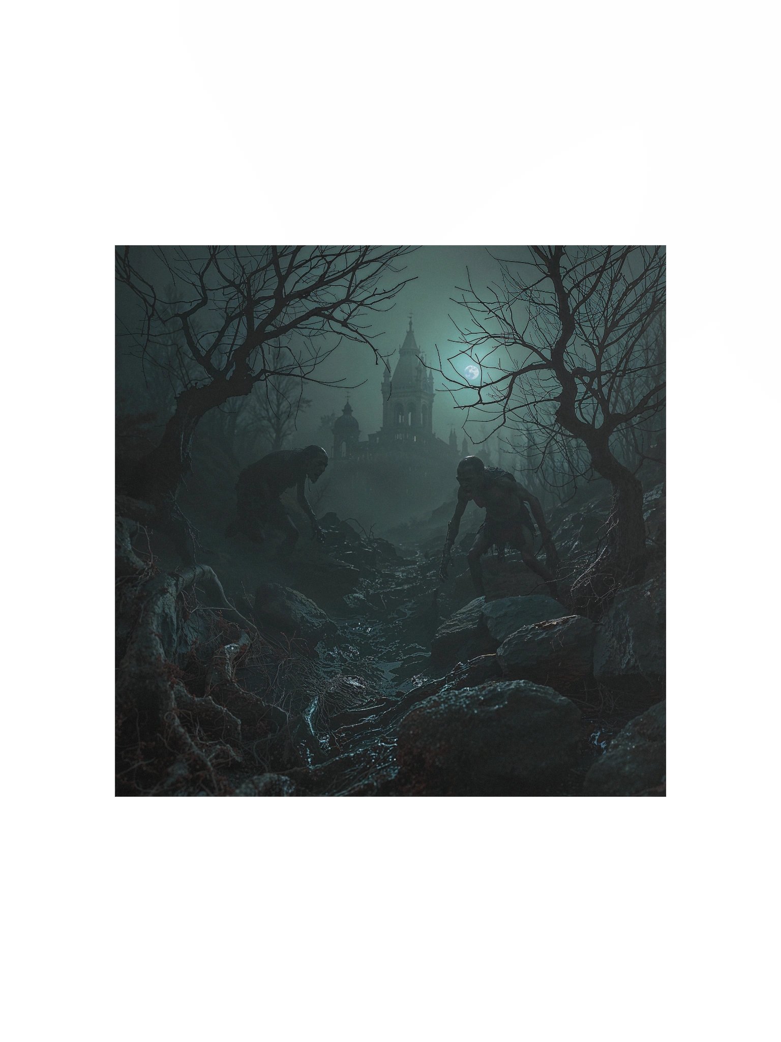 Moonlit Stalkers Matte Poster product image (5)