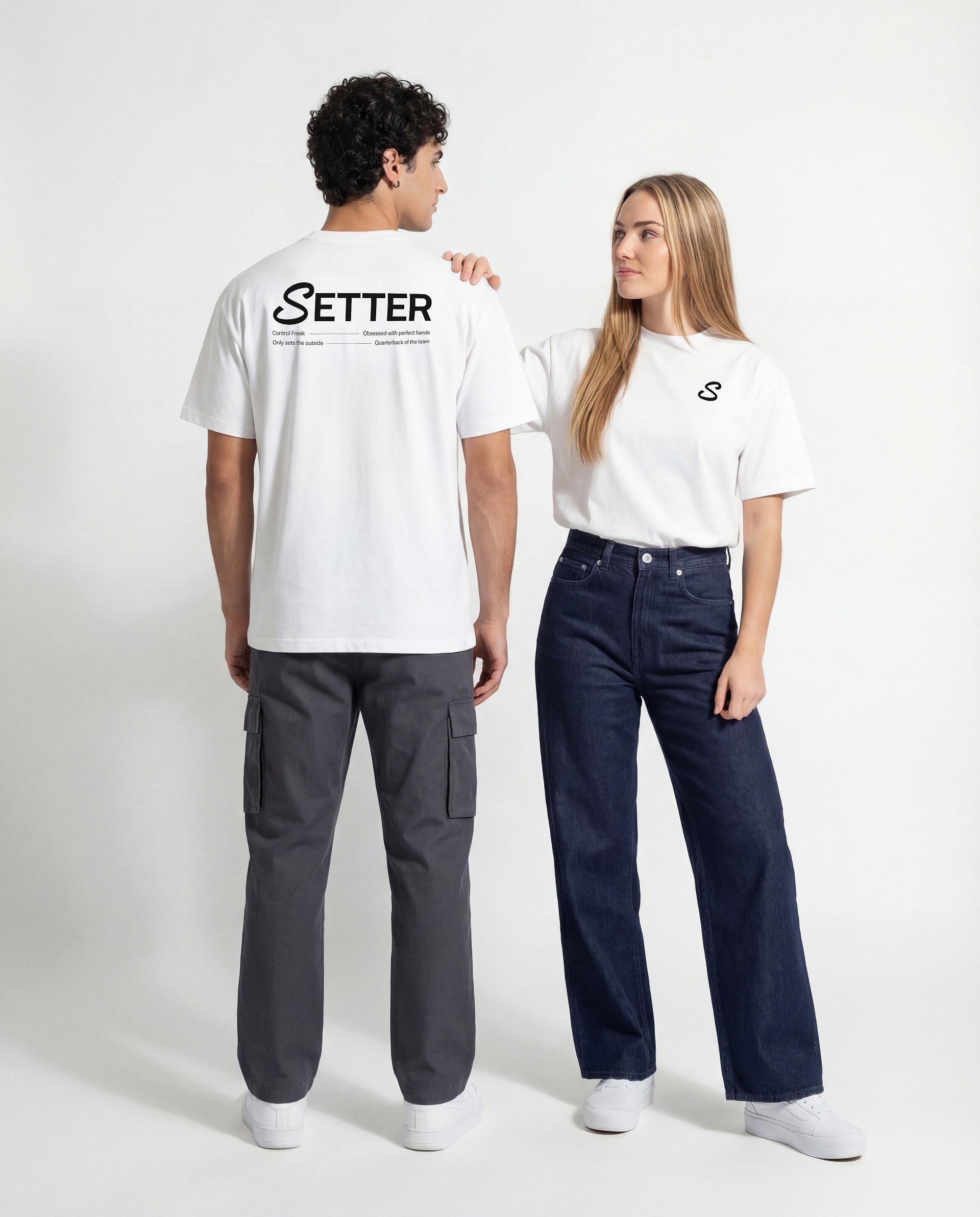 Setter Oversize Tee — White product image (3)