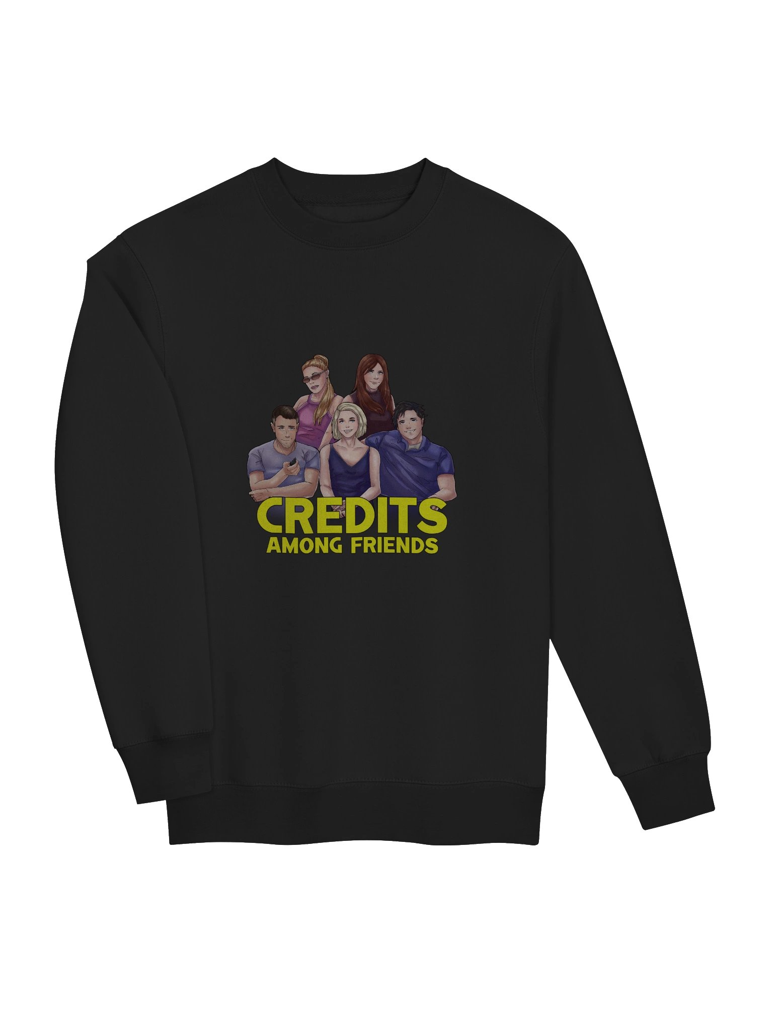 Credits Among Friends - Crewneck Sweatshirt (Movie Night Edition) product image (3)