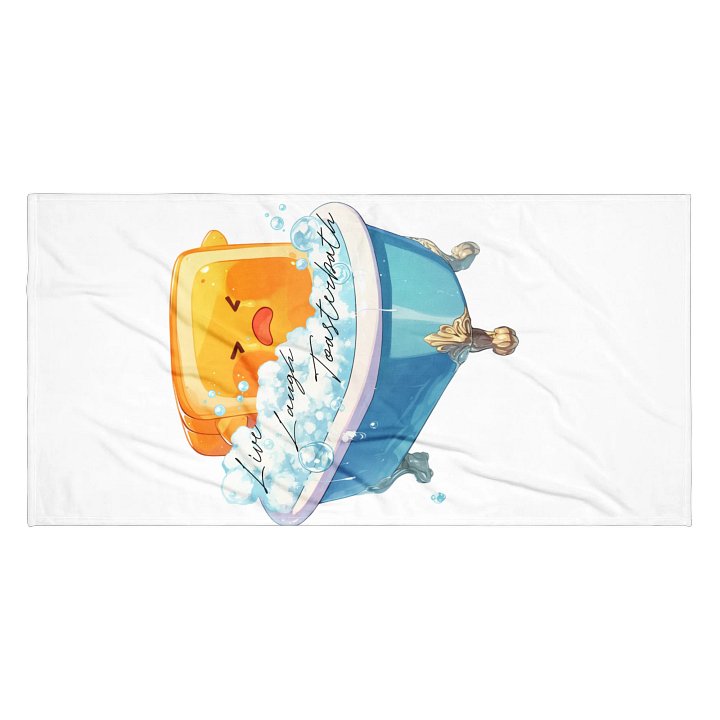 Toasty's Toasterbath Beach Towel product image (2)