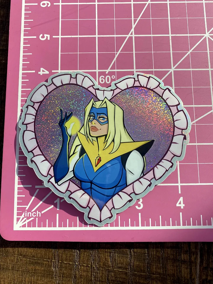 Blonde Blazer Valentine Sticker product image (2)