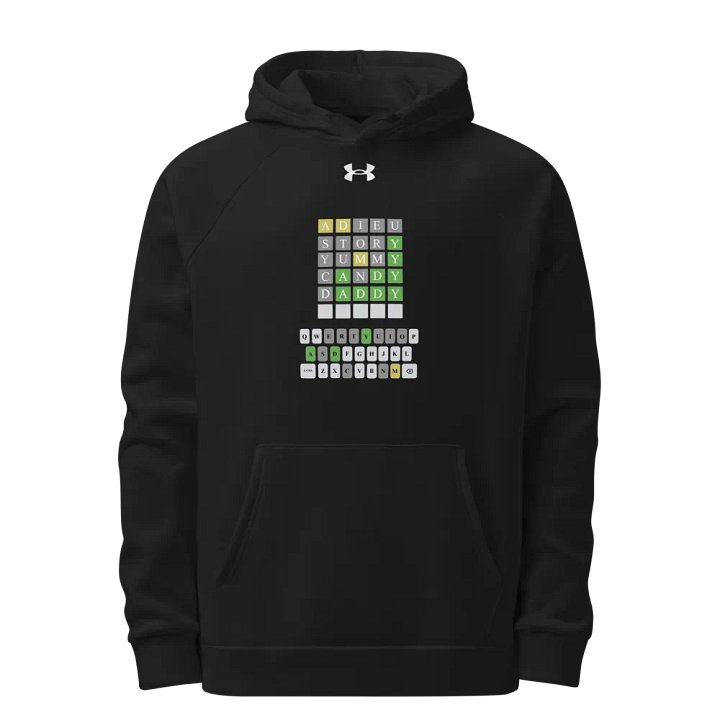 Wordle Under Armor Hoodie product image (1)