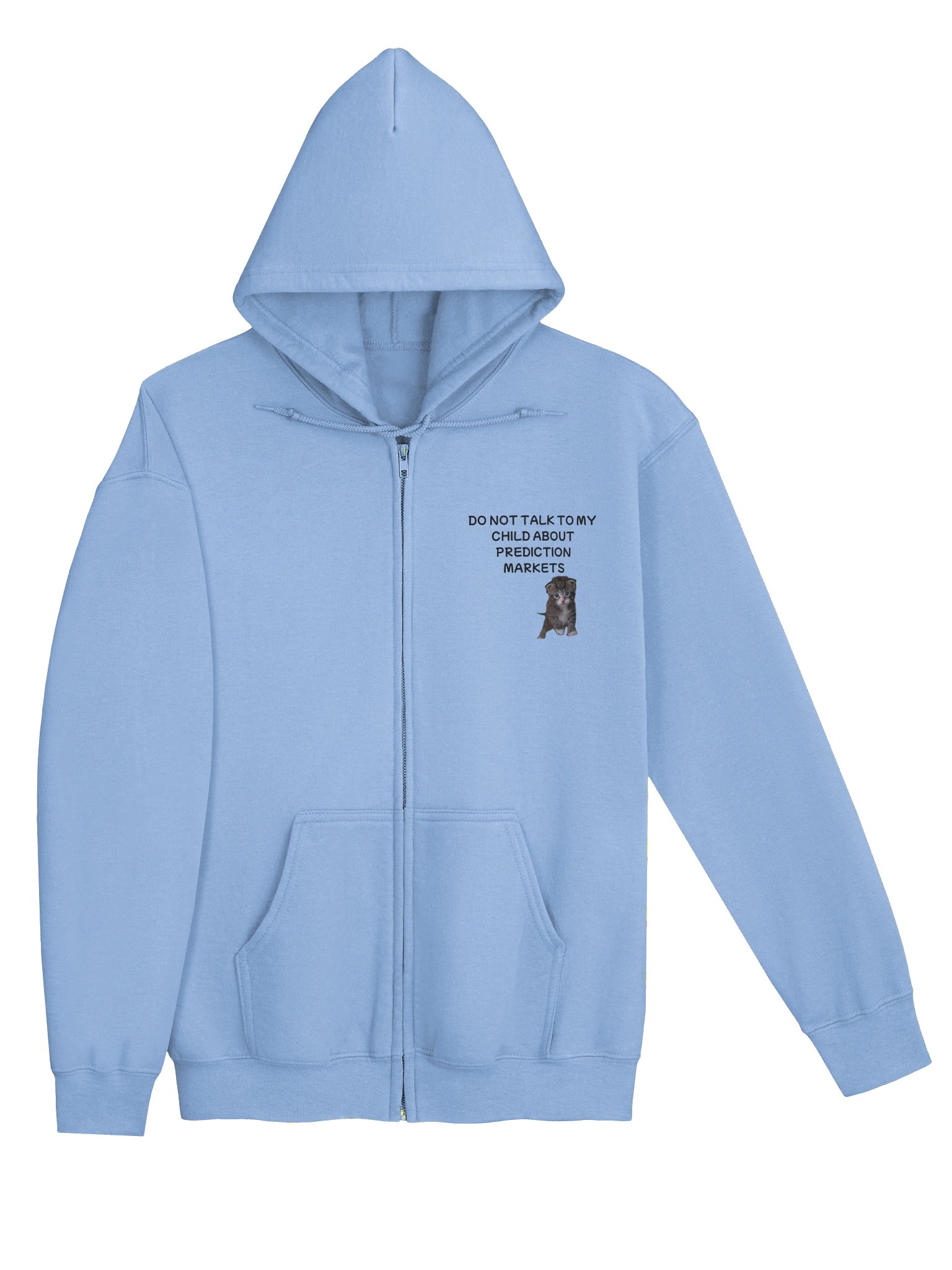 Do Not Talk to My Child About Prediction Markets Zip Hoodie product image (19)