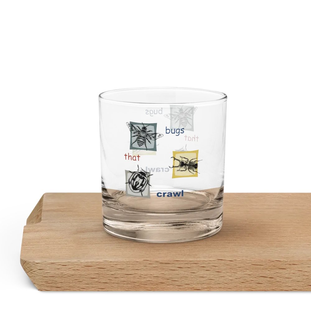 Bugs That Crawl rocks glass product image (6)